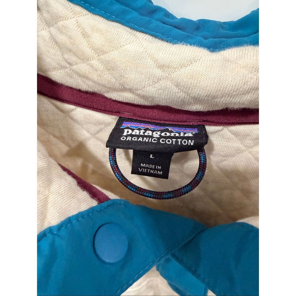 Patagonia Organic Cotton Quilt Snap-T Pull L - Picture 4 of 6
